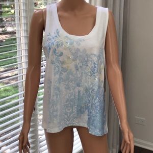 Printed tank top